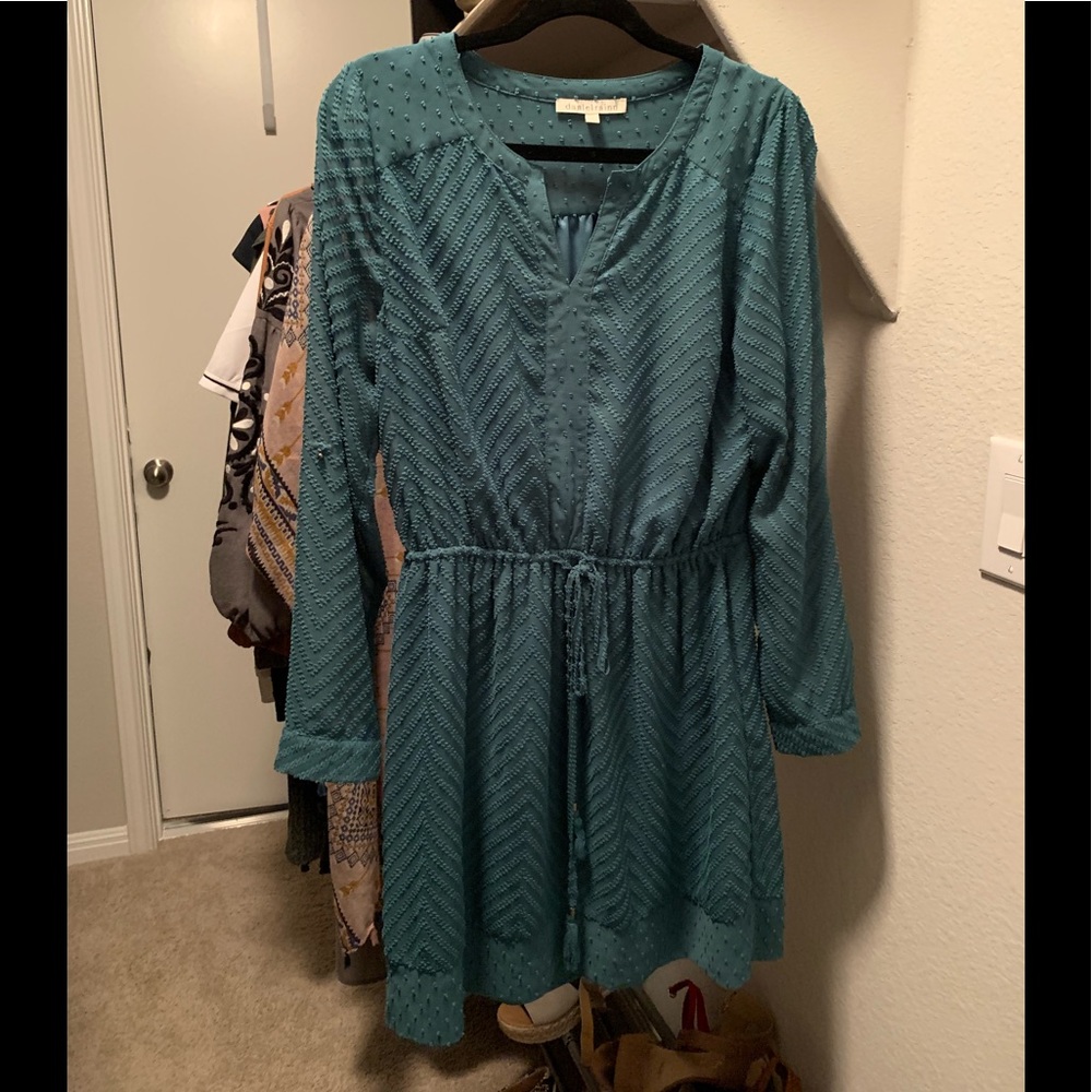 Daniel Rainn Emerald Dress Size Medium